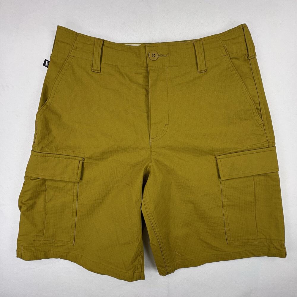 Nike SB Kearny Cargo Shorts Mens 30 Gold Mustard Ripstop Skateboarding NEW